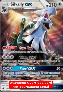 Silvally GX - Crimson Invasion (Oversized) [CIN-90]