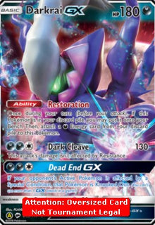 Darkrai GX - Burning Shadows (Oversized) [BUS-88a]