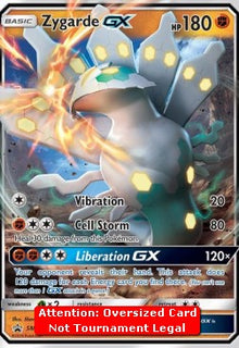 Zygarde GX - SM Black Star Promos (Oversized) [SM-122]