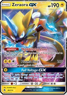 Zeraora GX - Lost Thunder (Ultra Rare) [LOT-86]