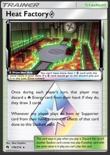 Heat Factory ◇ - Lost Thunder (Holo Rare) [LOT-178]