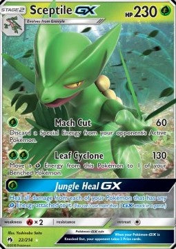 Sceptile GX - Lost Thunder (Ultra Rare) [LOT-22]