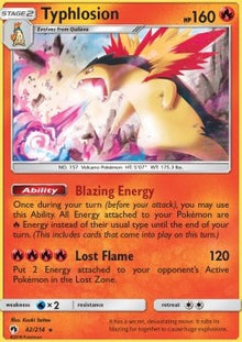 Typhlosion - Lost Thunder (Holo Rare) [LOT-42]