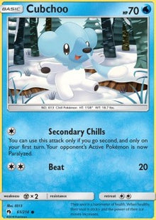 Cubchoo - Lost Thunder (Common) [LOT-61]