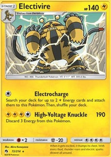 Electivire - Lost Thunder (Rare) [LOT-72]