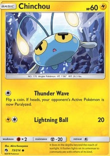 Chinchou - Lost Thunder (Common) [LOT-73]
