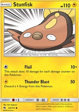 Stunfisk - Lost Thunder (Common) [LOT-83]