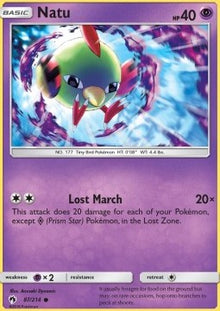 Natu - Lost Thunder (Common) [LOT-87]