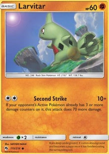 Larvitar - Lost Thunder (Common) [LOT-115]