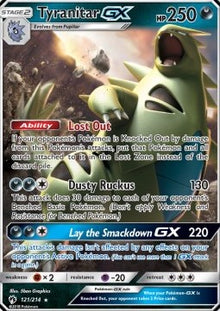 Tyranitar GX - Lost Thunder (Ultra Rare) [LOT-121]