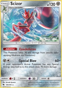 Scizor - Lost Thunder (Holo Rare) [LOT-126]
