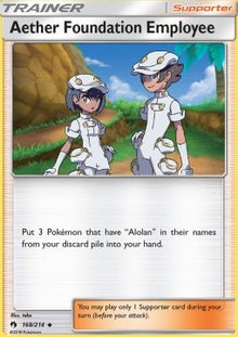 Aether Foundation Employee - Lost Thunder (Uncommon) [LOT-168]