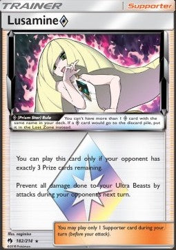 Lusamine ◇ - Lost Thunder (Holo Rare) [LOT-182]