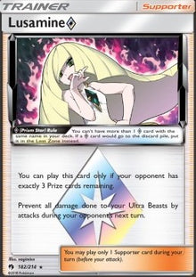 Lusamine ◇ - Lost Thunder (Holo Rare) [LOT-182]