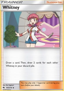 Whitney - Lost Thunder (Uncommon) [LOT-193]