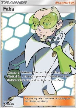 Faba - Lost Thunder (Ultra Rare) [LOT-208]