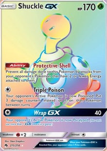 Shuckle GX - Lost Thunder (Secret Rare) [LOT-215]