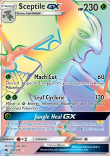 Sceptile GX - Lost Thunder (Secret Rare) [LOT-216]