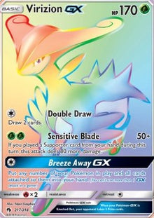 Virizion GX - Lost Thunder (Secret Rare) [LOT-217]