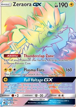 Zeraora GX - Lost Thunder (Secret Rare) [LOT-221]