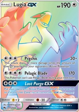 Lugia GX - Lost Thunder (Secret Rare) [LOT-227]