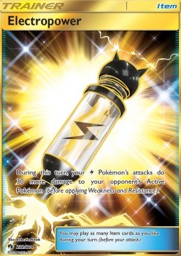 Electropower - Lost Thunder (Secret Rare) [LOT-232]