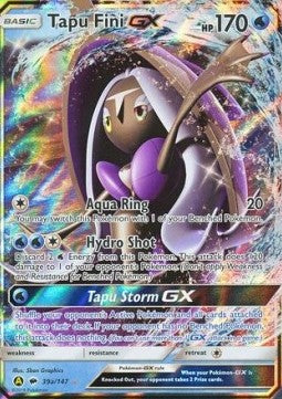 Tapu Fini GX - Burning Shadows (Promo) [BUS-39a]