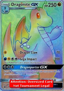 Dragonite GX - SM Black Star Promos (Oversized) [SM-156]