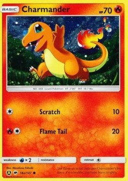 Charmander - Burning Shadows (Promo) [BUS-18a]