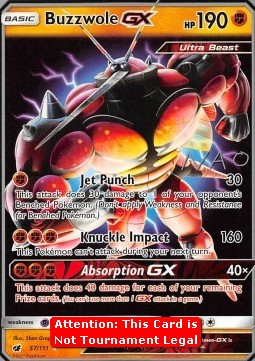 Buzzwole GX - Crimson Invasion (Fixed) [CIN-57]