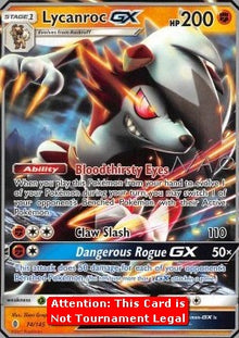 Lycanroc GX - Guardians Rising (Fixed) [GRI-74]