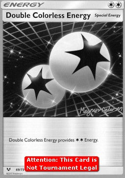 Double Colorless Energy - Shining Legends (Fixed) [SLG-69]