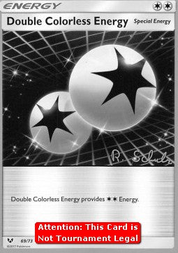 Double Colorless Energy - Shining Legends (Fixed) [SLG-69]