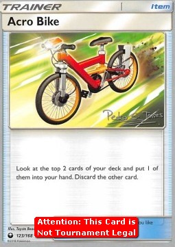 Acro Bike - Celestial Storm (Fixed) [CES-123]