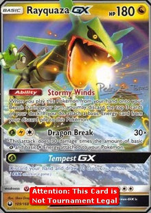 Rayquaza GX - Celestial Storm (Fixed) [CES-109]