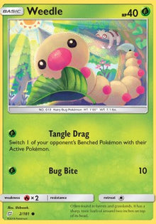 Weedle - Team Up (Common) [TEU-2]
