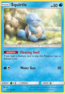 Squirtle - Team Up (Common) [TEU-22]