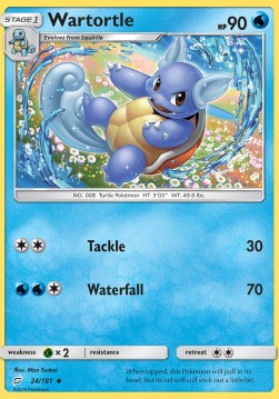 Wartortle - Team Up (Uncommon) [TEU-24]