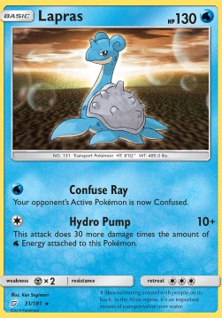 Lapras - Team Up (Rare) [TEU-31]