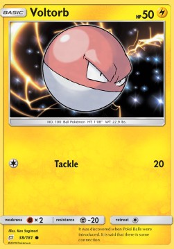 Voltorb - Team Up (Common) [TEU-38]