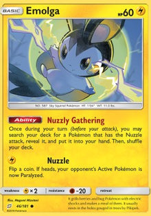 Emolga - Team Up (Common) [TEU-46]