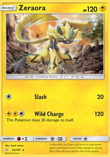Zeraora - Team Up (Holo Rare) [TEU-52]