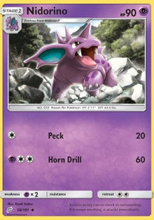 Nidorino - Team Up (Uncommon) [TEU-58]
