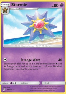 Starmie - Team Up (Rare) [TEU-65]
