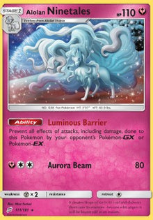 Alolan Ninetales - Team Up (Holo Rare) [TEU-111]