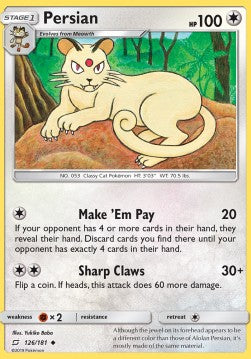 Persian - Team Up (Uncommon) [TEU-126]