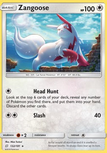 Zangoose - Team Up (Holo Rare) [TEU-132]