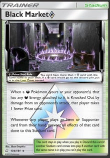 Black Market ◇ - Team Up (Holo Rare) [TEU-134]