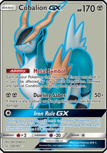Cobalion GX - Team Up (Ultra Rare) [TEU-168]