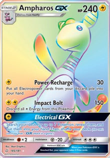 Ampharos GX - Team Up (Secret Rare) [TEU-185]